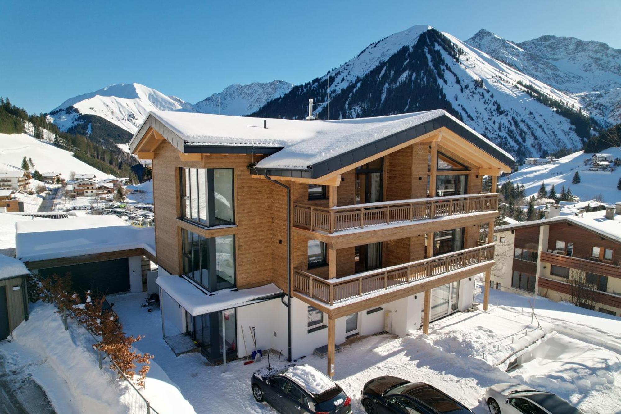 Hotel Haus Enzian Berwang Exterior foto