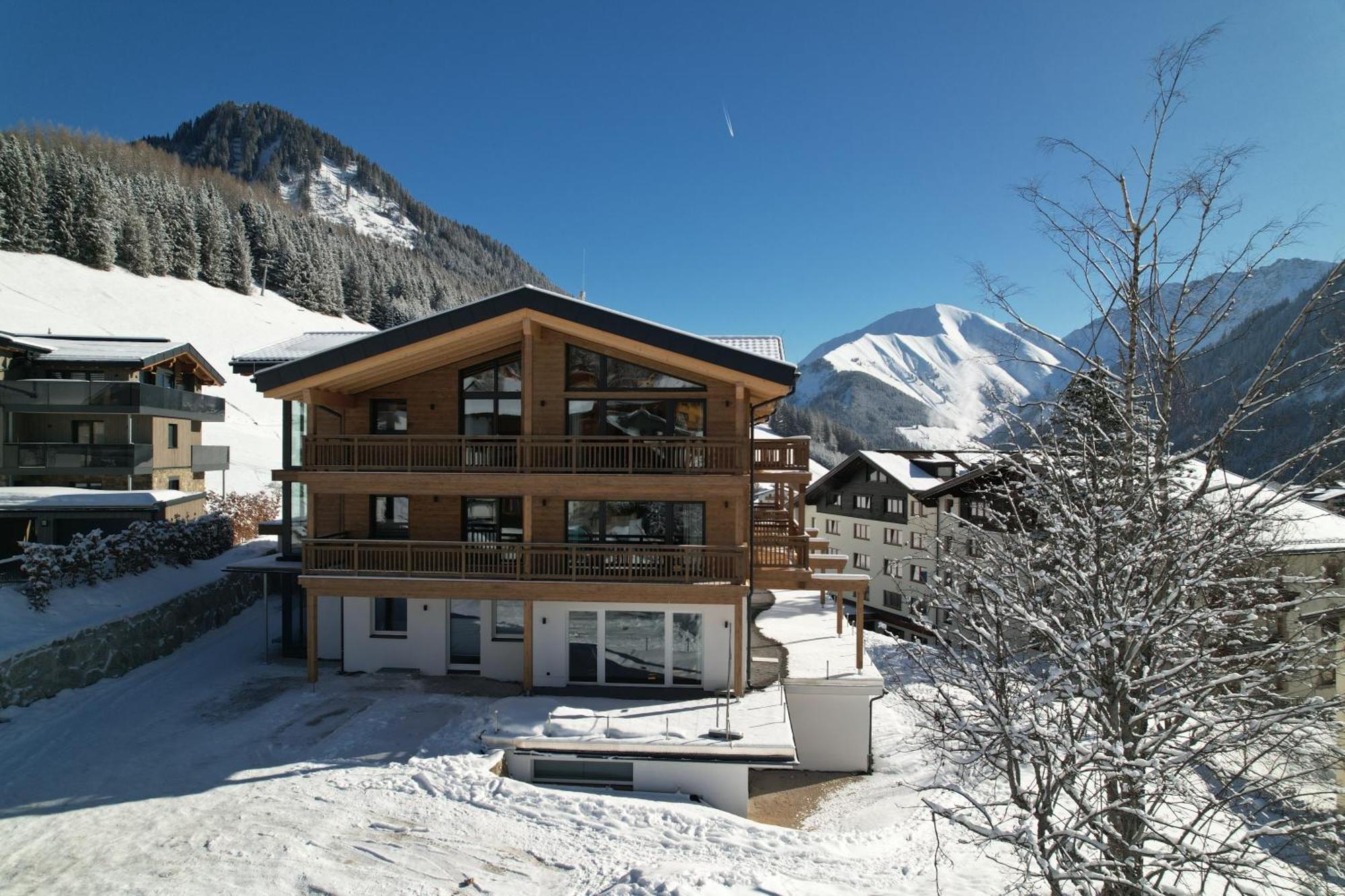 Hotel Haus Enzian Berwang Exterior foto